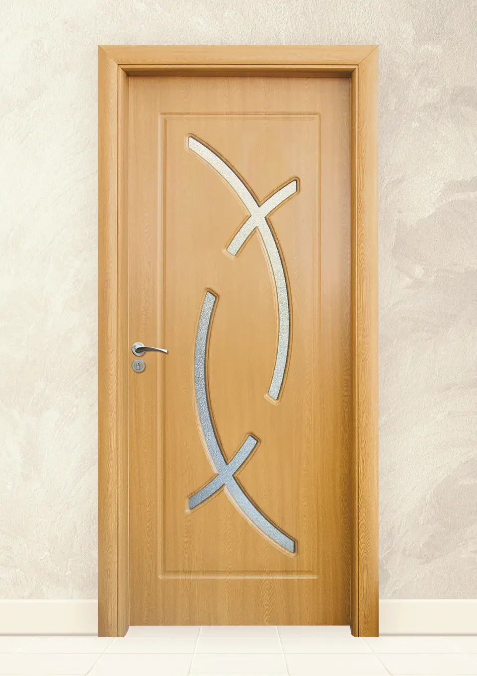 Интериорна врата Standart модел 056 Светъл Дъб