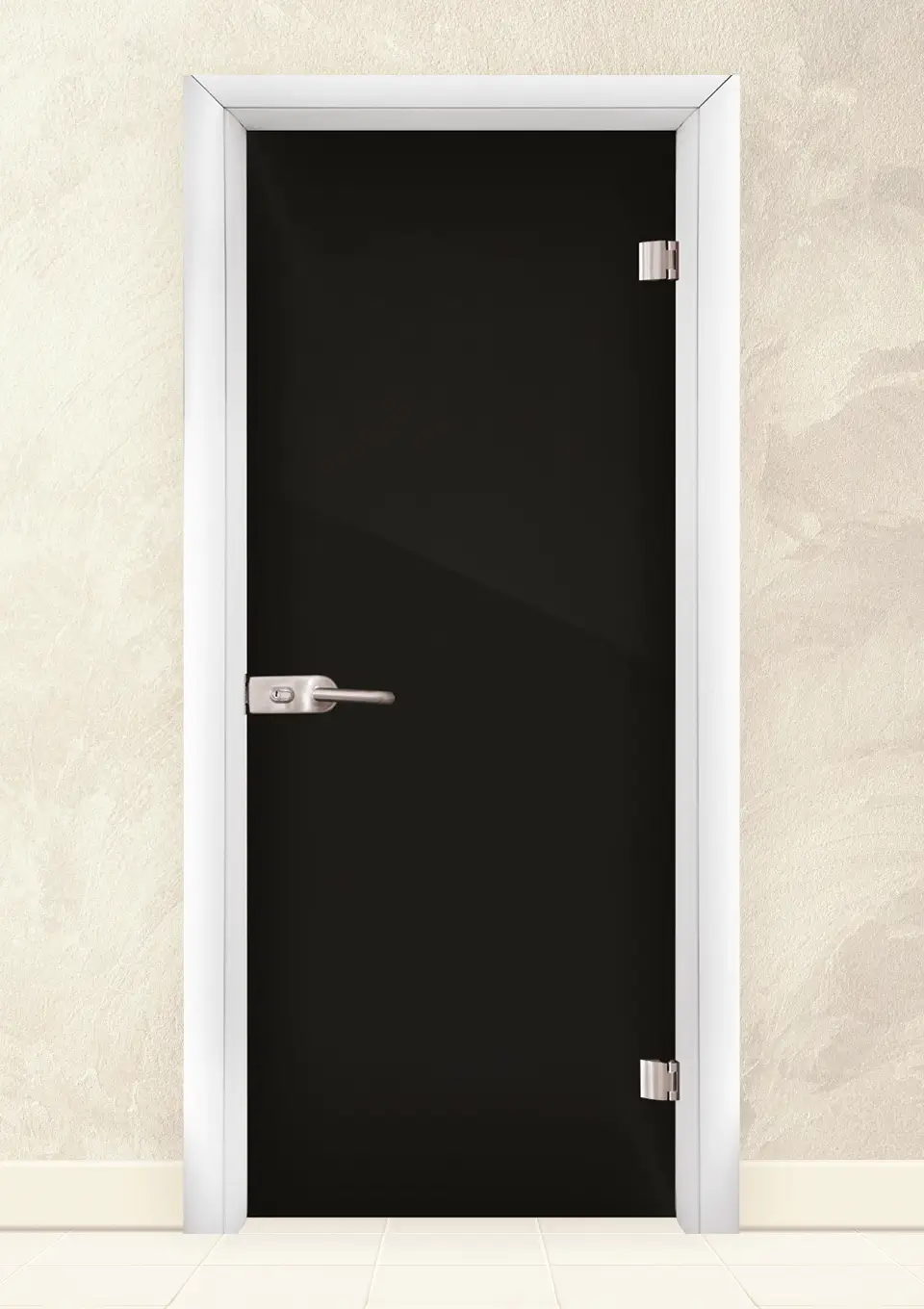 Стъклена интериорна врата Folio G 15-2, Бяла